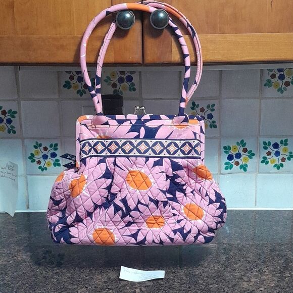 New Vera Bradley Double Handled Purse.... - Picture 1 of 5
